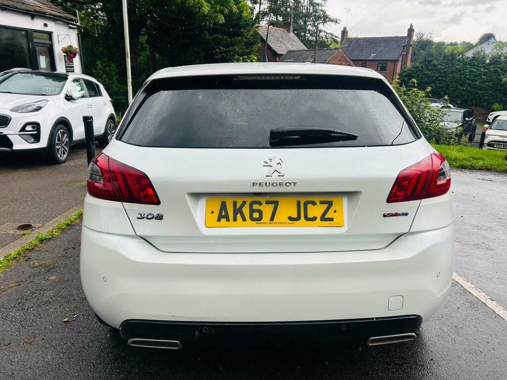 Peugeot 308 1.6 Bluehdi Gt Line Euro 6 S S White #5