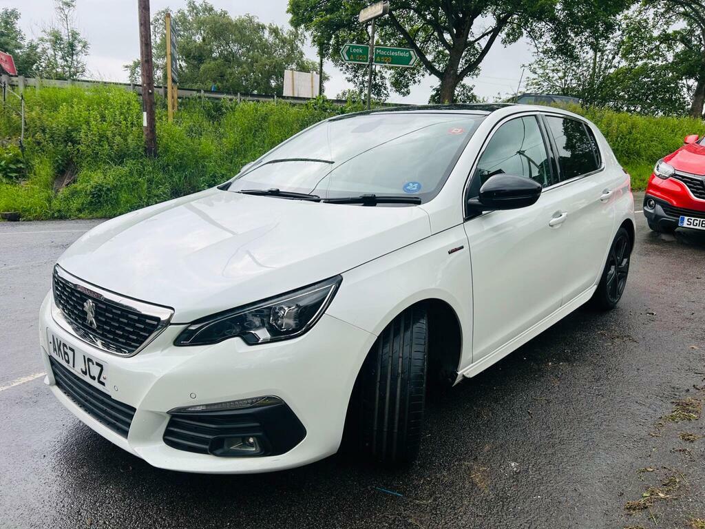 Peugeot 308 1.6 Bluehdi Gt Line Euro 6 S S White #4