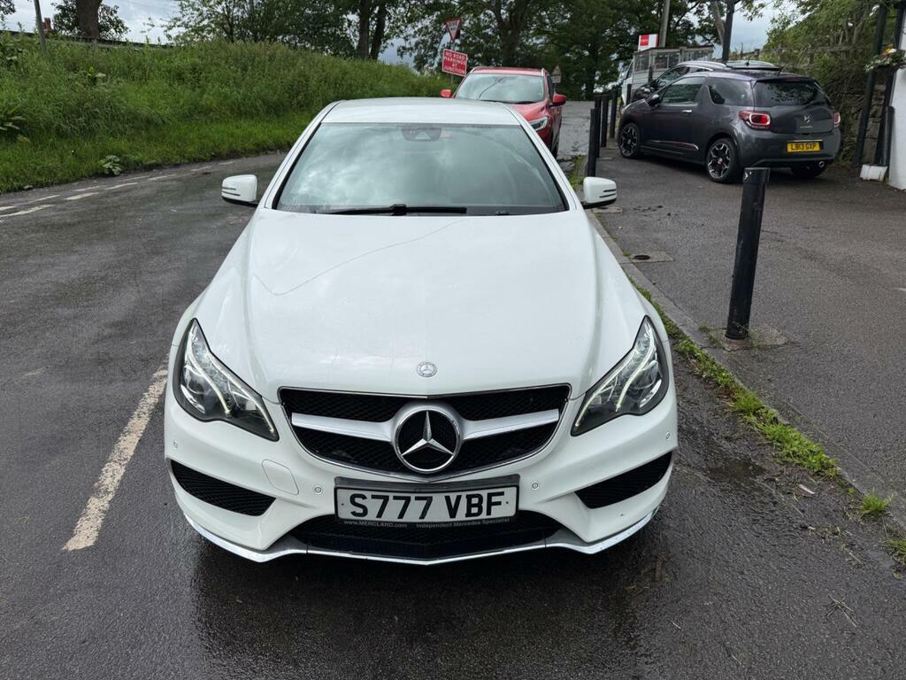 Mercedes-Benz E Class 2.1 E220d Bluetec Amg Line G-tronic Euro 6 S S White #5