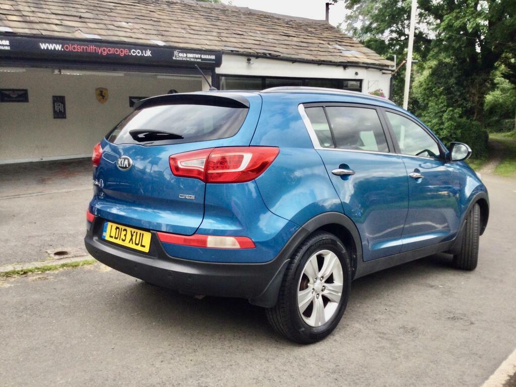 Kia Sportage 1 Blue #6