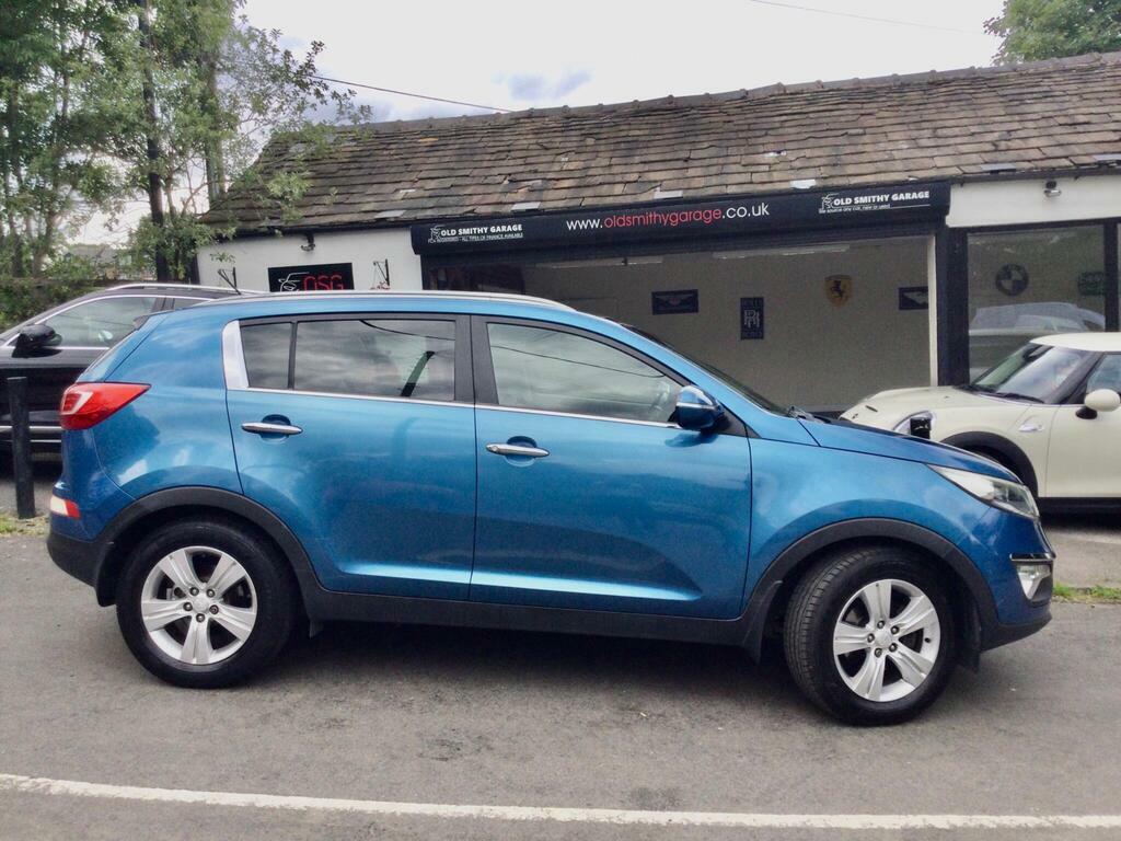 Kia Sportage 1 Blue #4