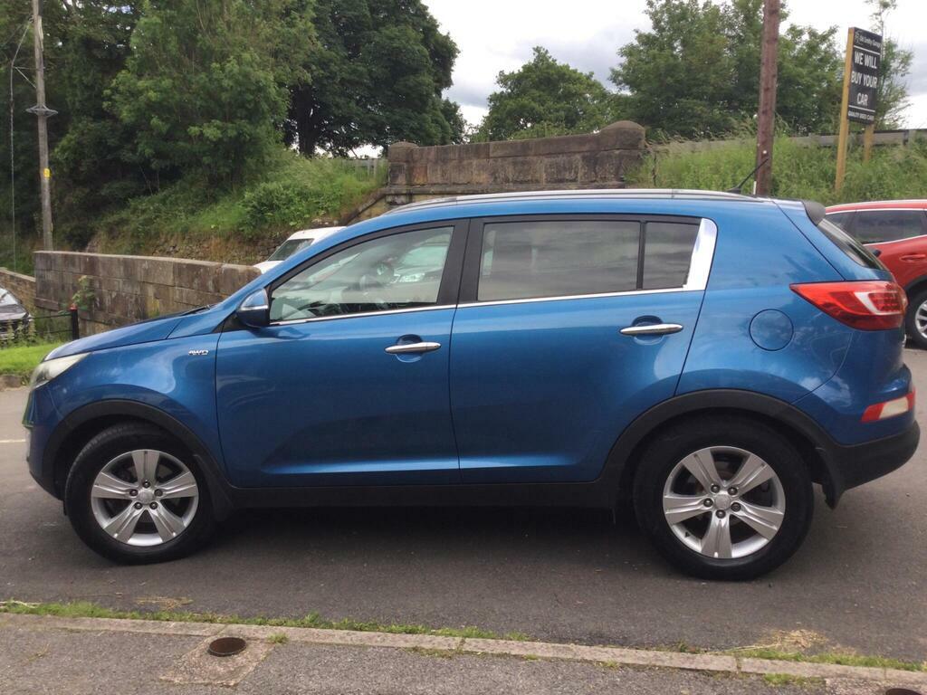 Kia Sportage 1 Blue #9