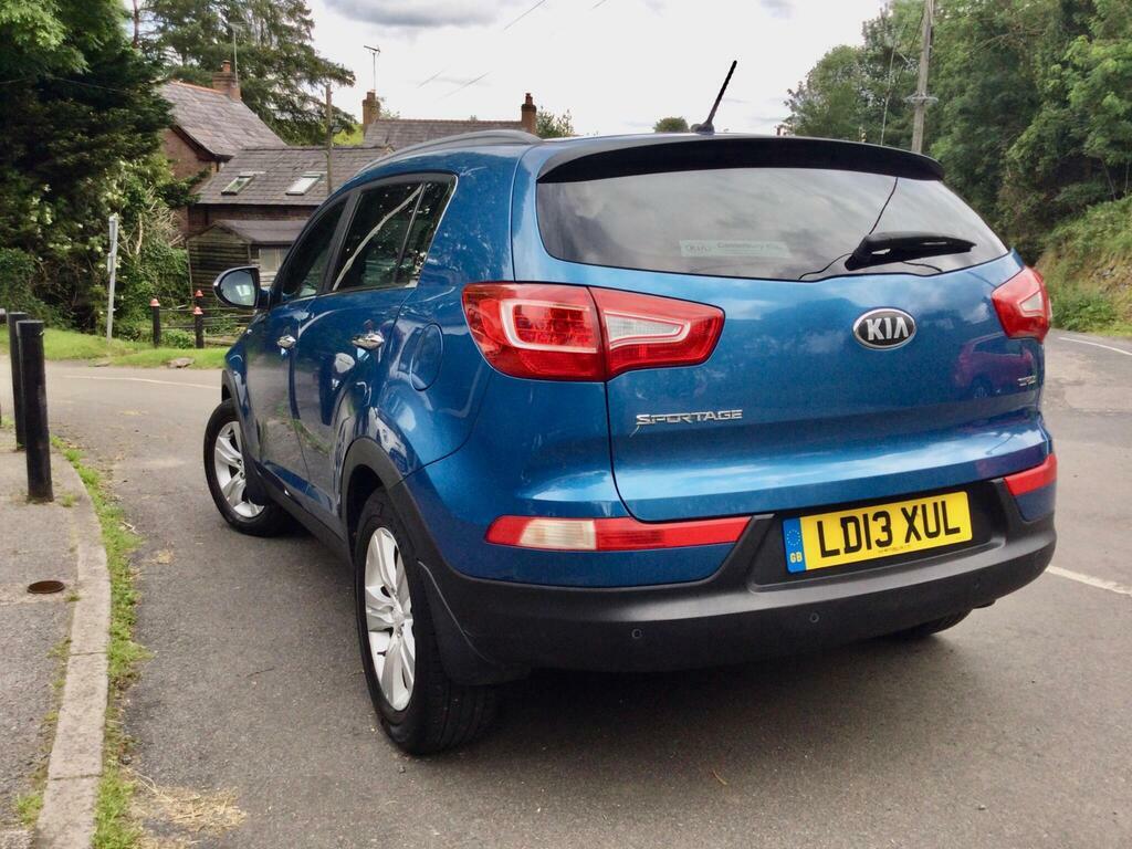 Kia Sportage 1 Blue #8