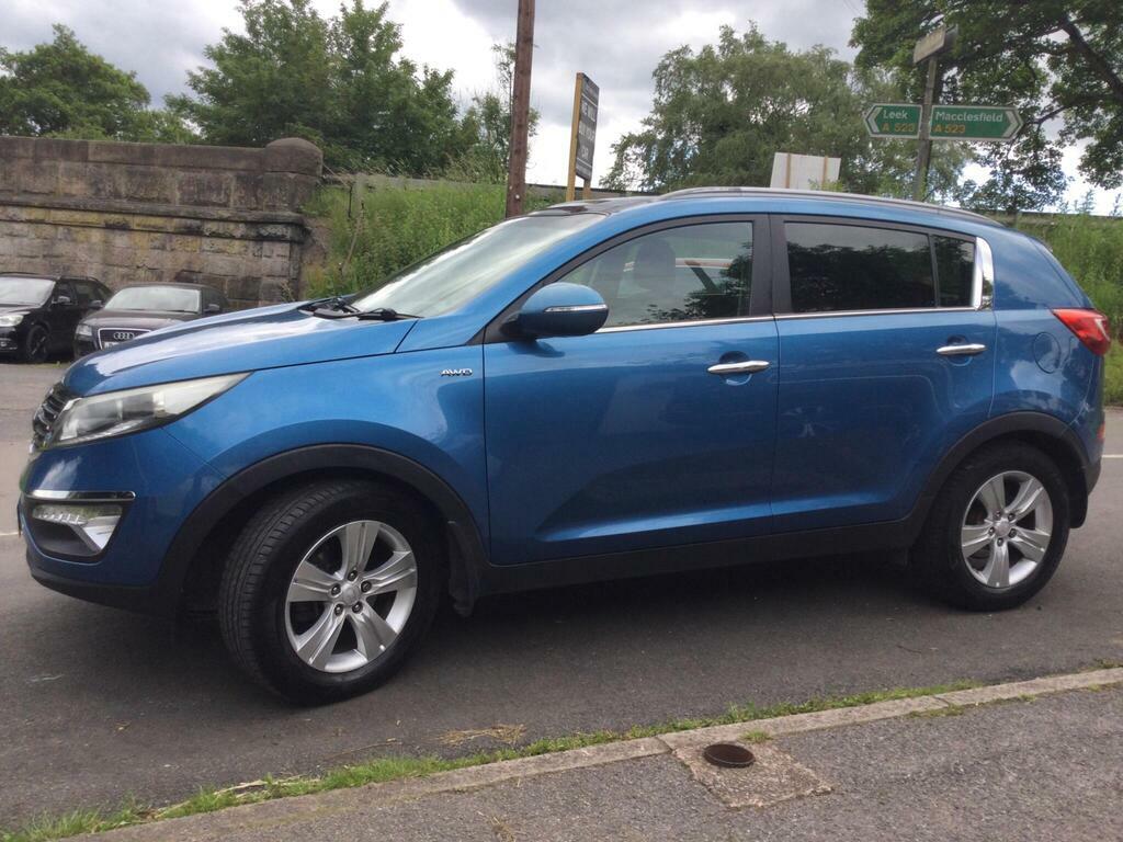 Kia Sportage 1 Blue #10