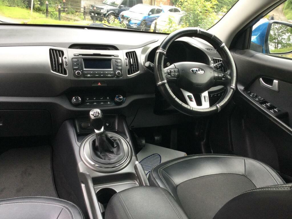 Kia Sportage 1 Blue #15
