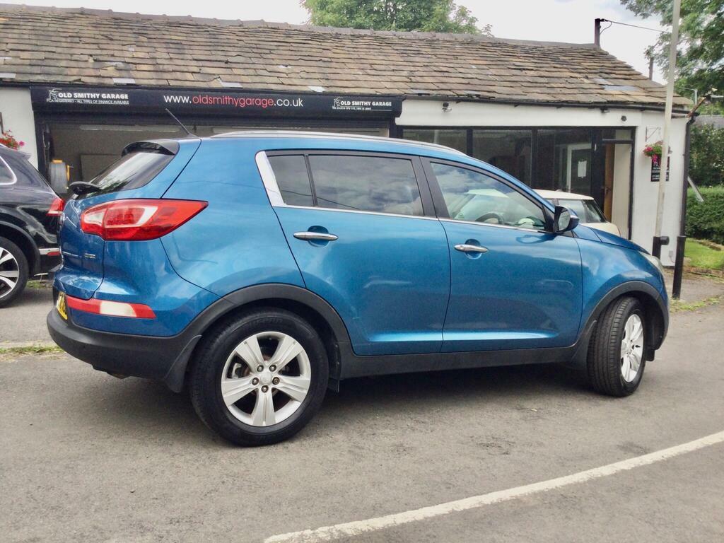 Kia Sportage 1 Blue #5