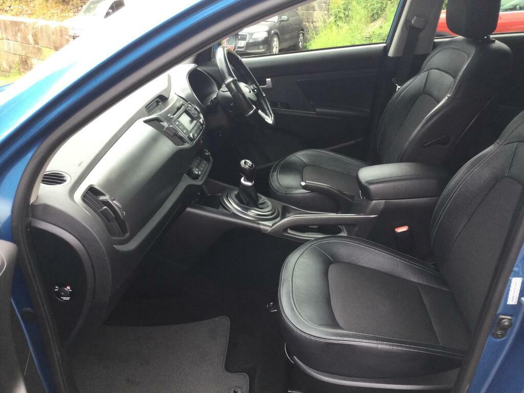 Kia Sportage 1 Blue #13