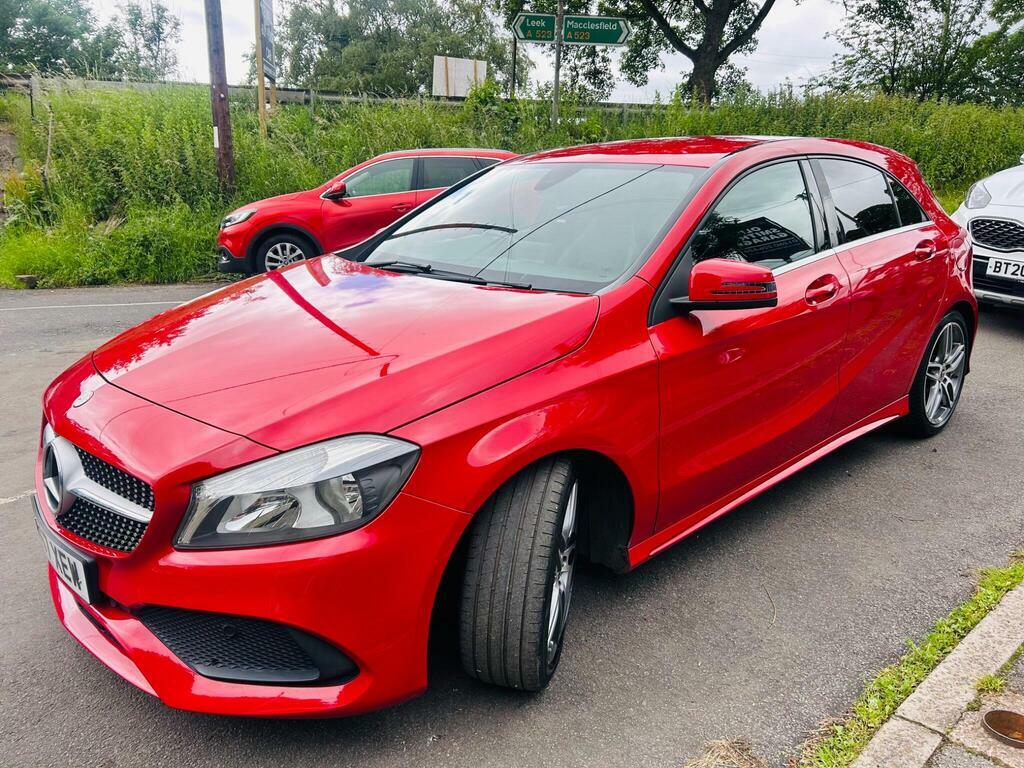 Mercedes-Benz A Class 1.5 A180d Amg Line Euro 6 S S Red #3