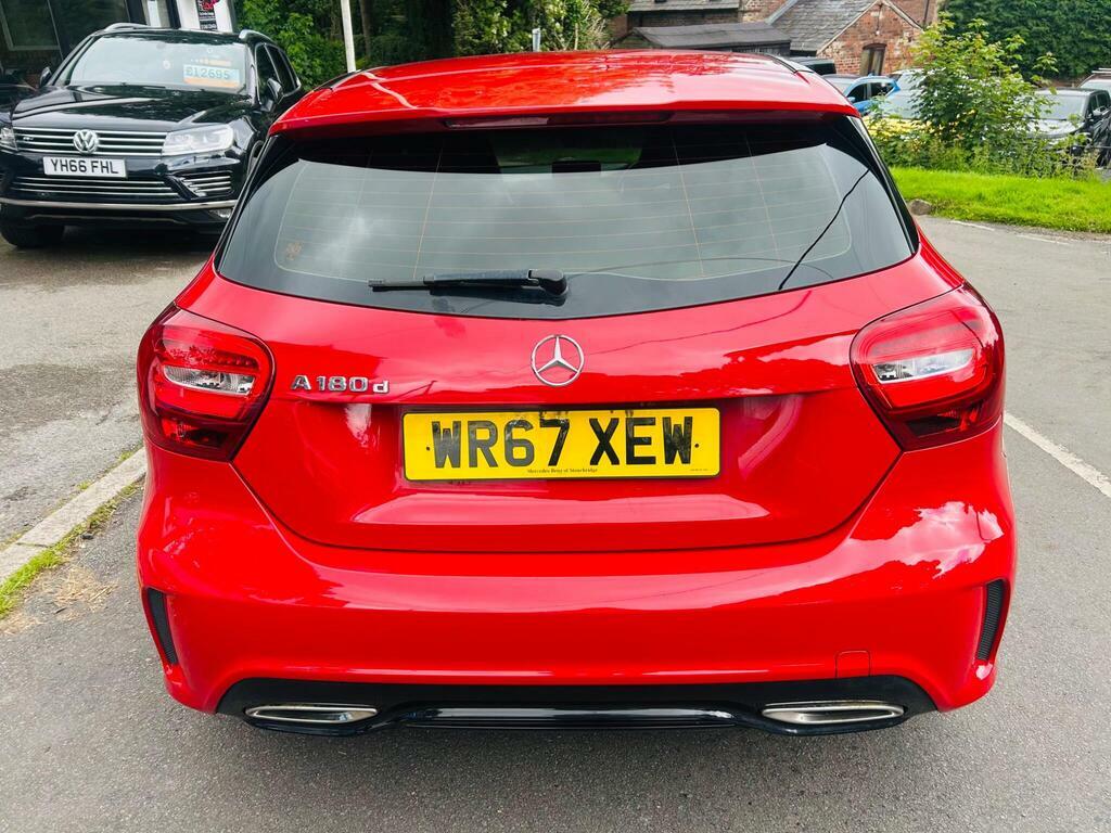 Mercedes-Benz A Class 1.5 A180d Amg Line Euro 6 S S Red #5