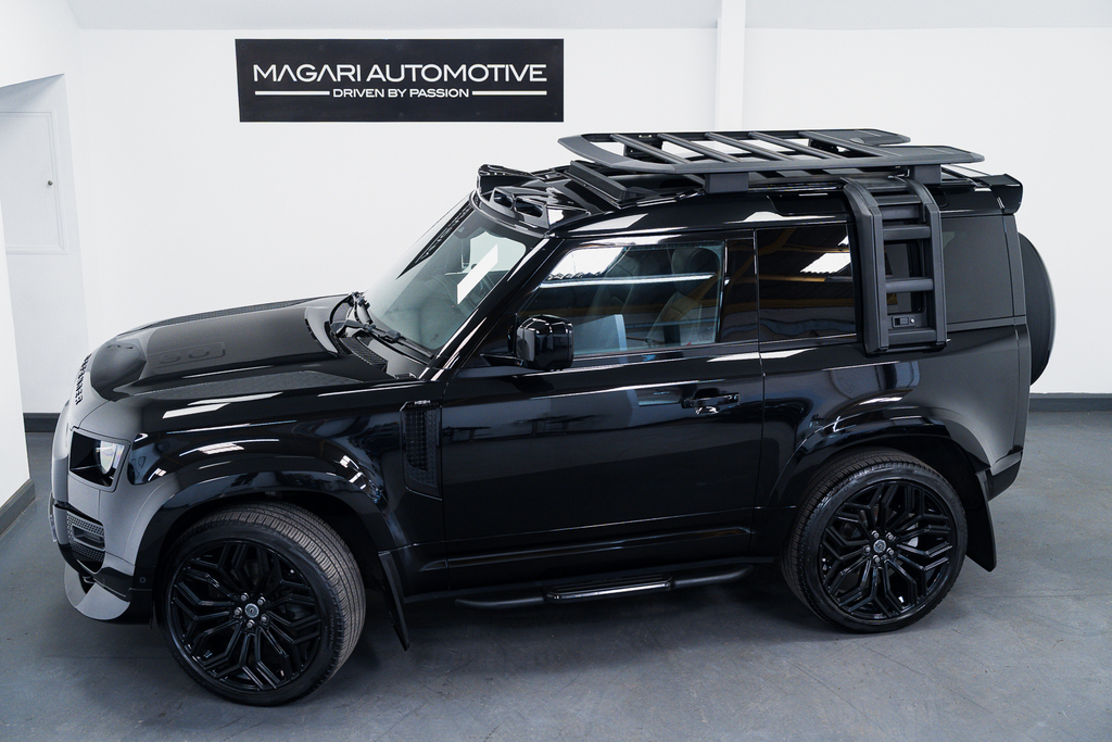 Land Rover Defender 90 Defender Hse D Mhev WJ23DZB Black #5