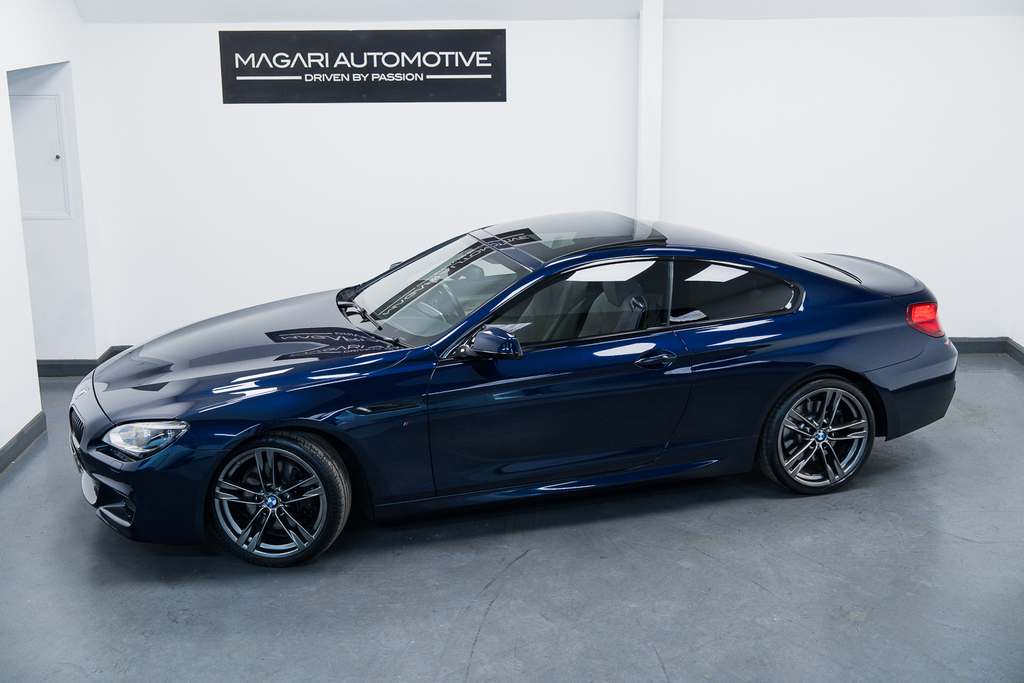 BMW 6 Series Diesel Blue #5