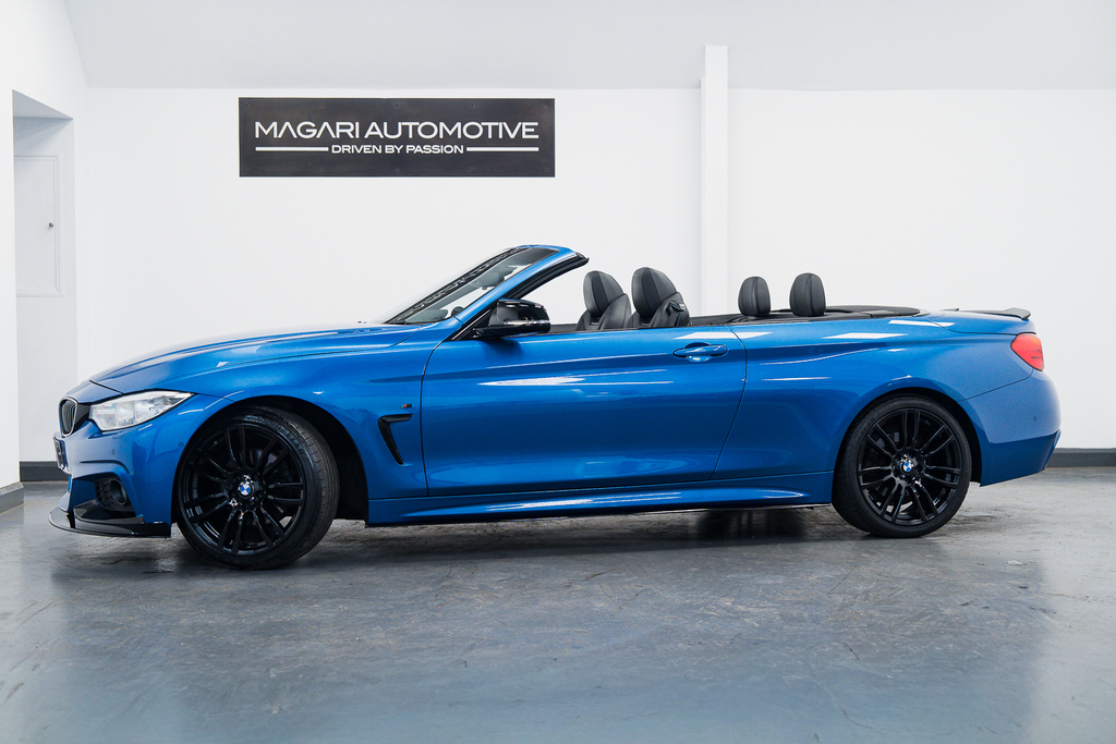 BMW 4 Series Diesel Blue #4