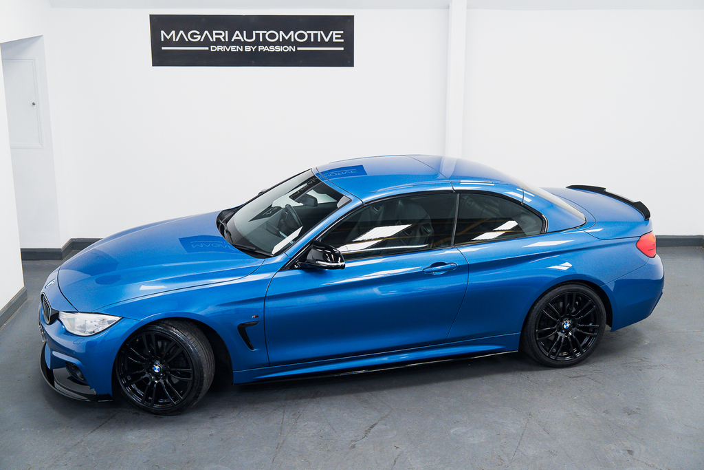 BMW 4 Series Diesel Blue #5