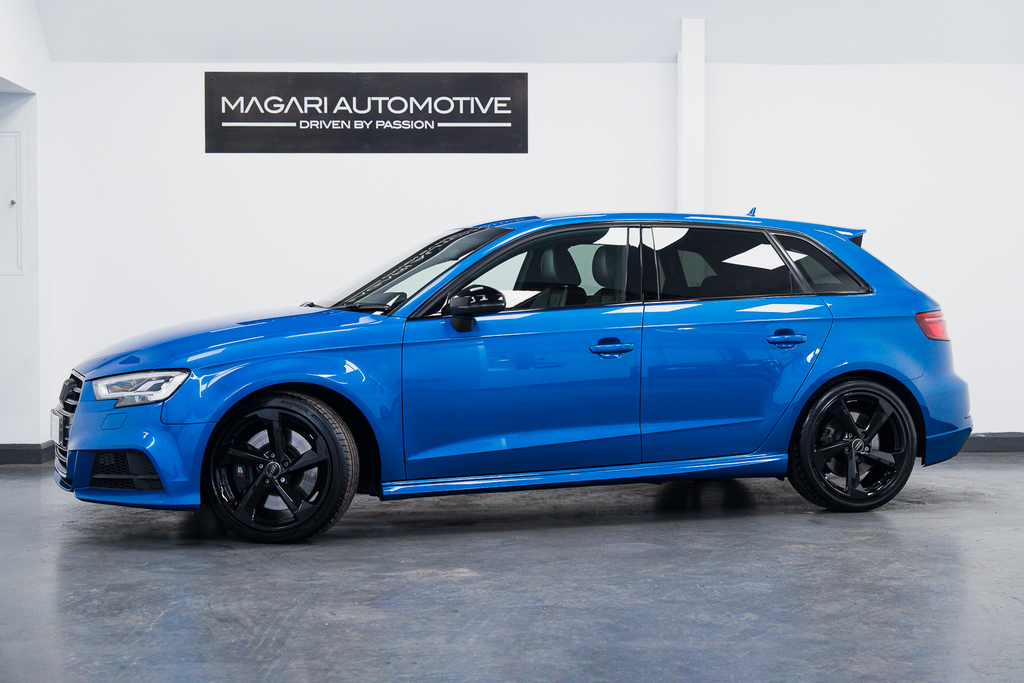 Audi S3 S3 Sportback Tfsi Black Edition Quattro Blue #4
