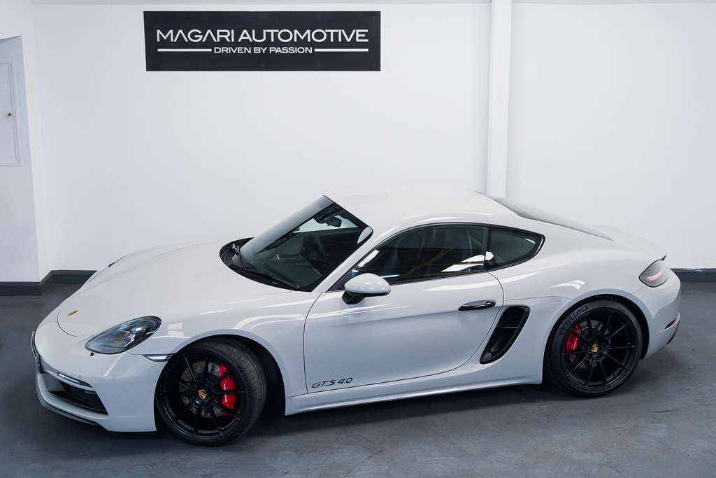 Porsche 718 Cayman Petrol Grey #5