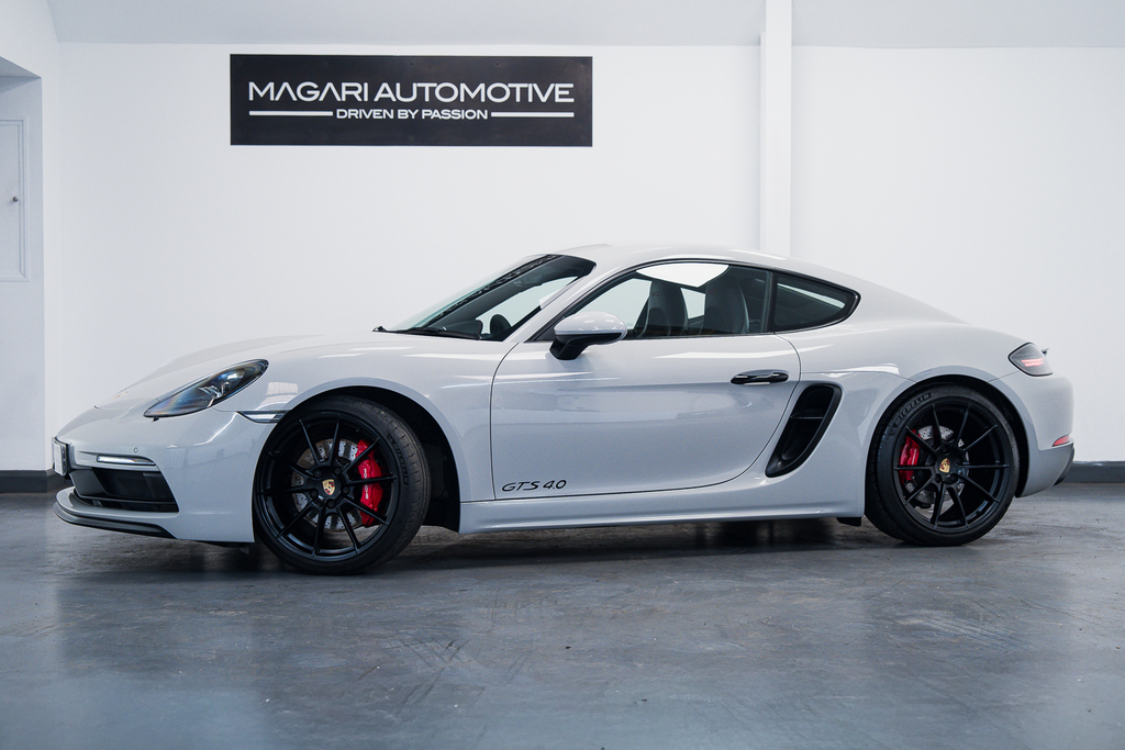 Porsche 718 Cayman Petrol Grey #4
