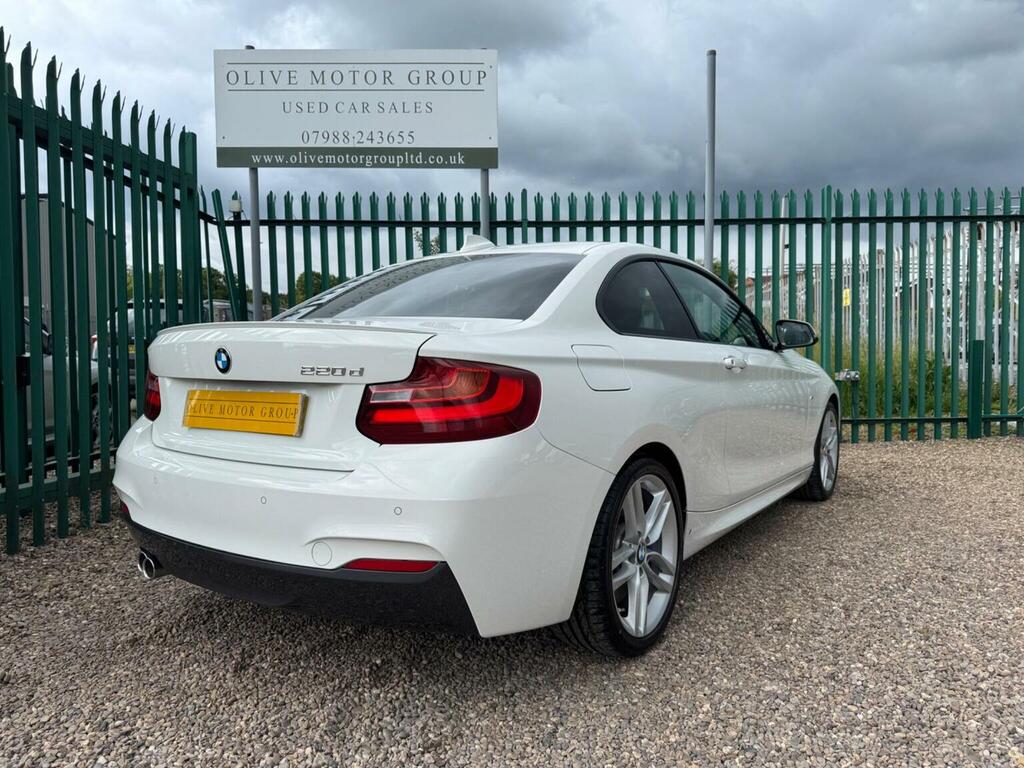 BMW 2 Series 2.0 220D M Sport Euro 6 Ss White #6