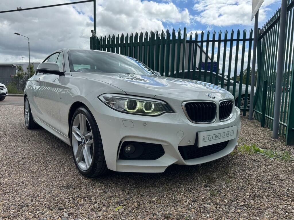 BMW 2 Series 2.0 220D M Sport Euro 6 Ss White #2