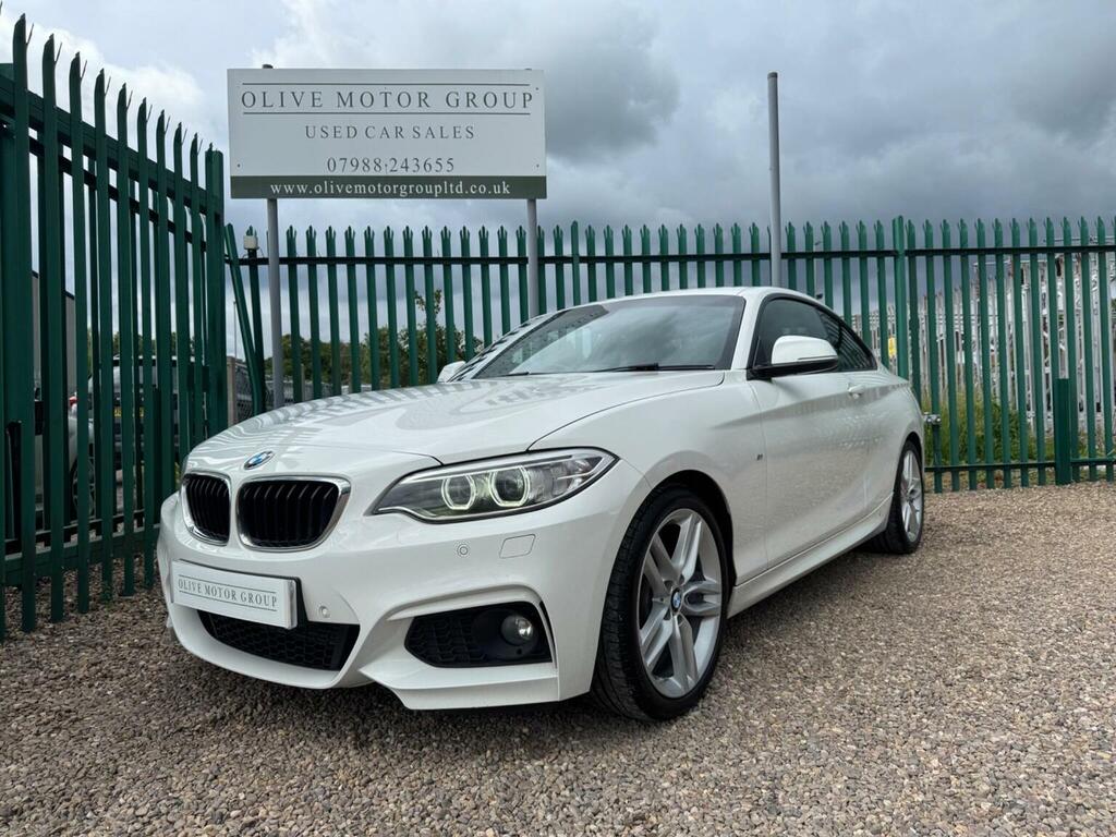 BMW 2 Series 2.0 220D M Sport Euro 6 Ss White