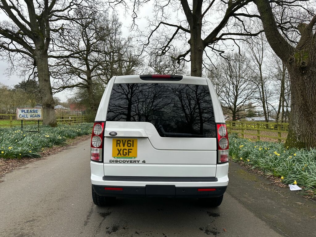 Land Rover Discovery 4 3.0 Sd V6 Landmark Le Suv Commandshift RV61XGF White #4