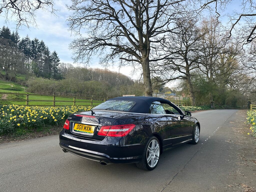 Mercedes-Benz E Class 3.0 E350 Sport Cdi Blueefficiency DG11MXM Blue #3