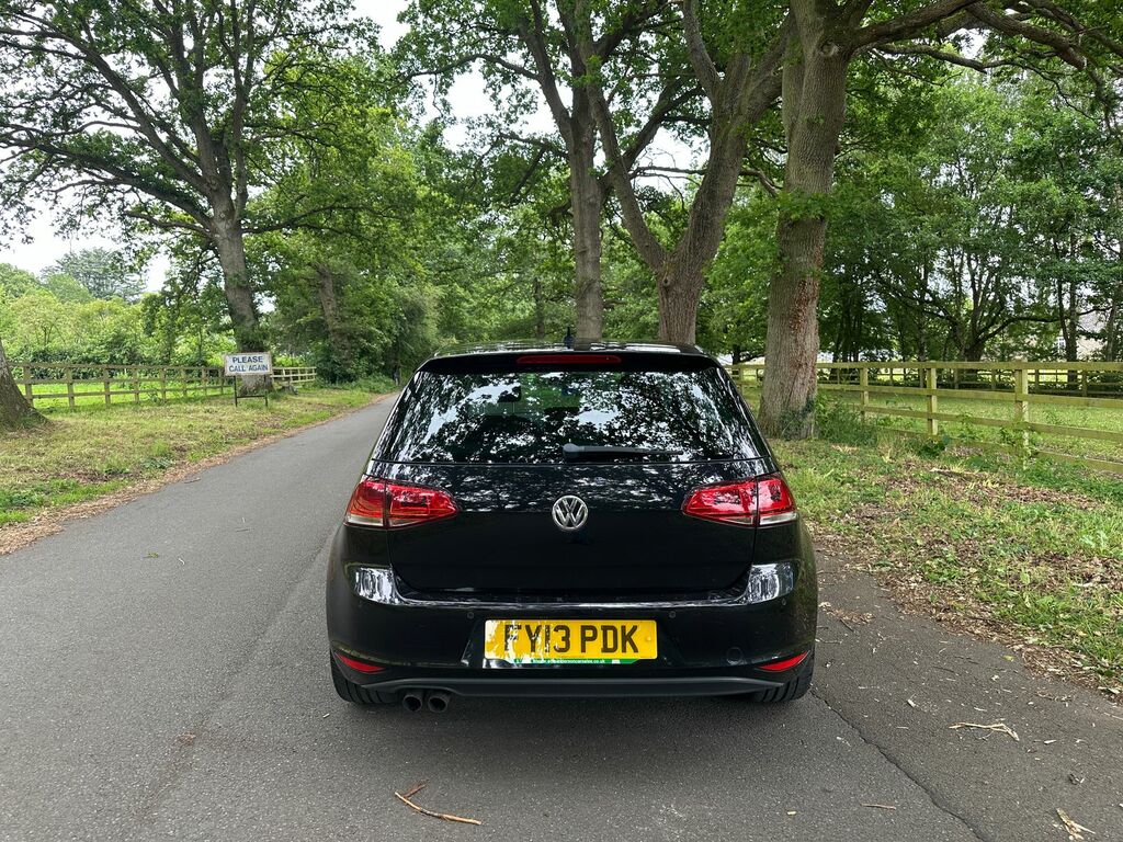 Volkswagen Golf 2.0 Tdi Bluemotion Tech Gt Hatchback Ma FY13PDK Black #4