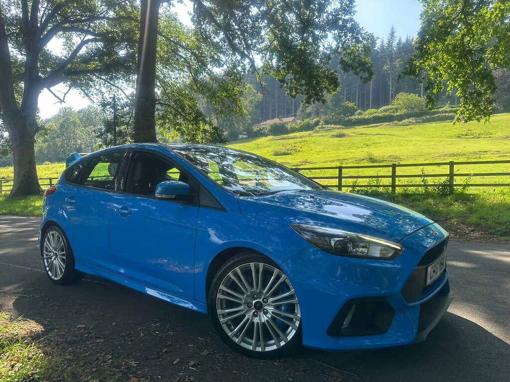 Ford Focus 2.3T Ecoboost Rs Hatchback Awd E Blue