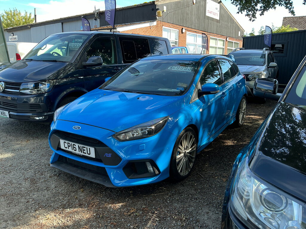 Ford Focus 2.3T Ecoboost Rs Hatchback Awd E Blue