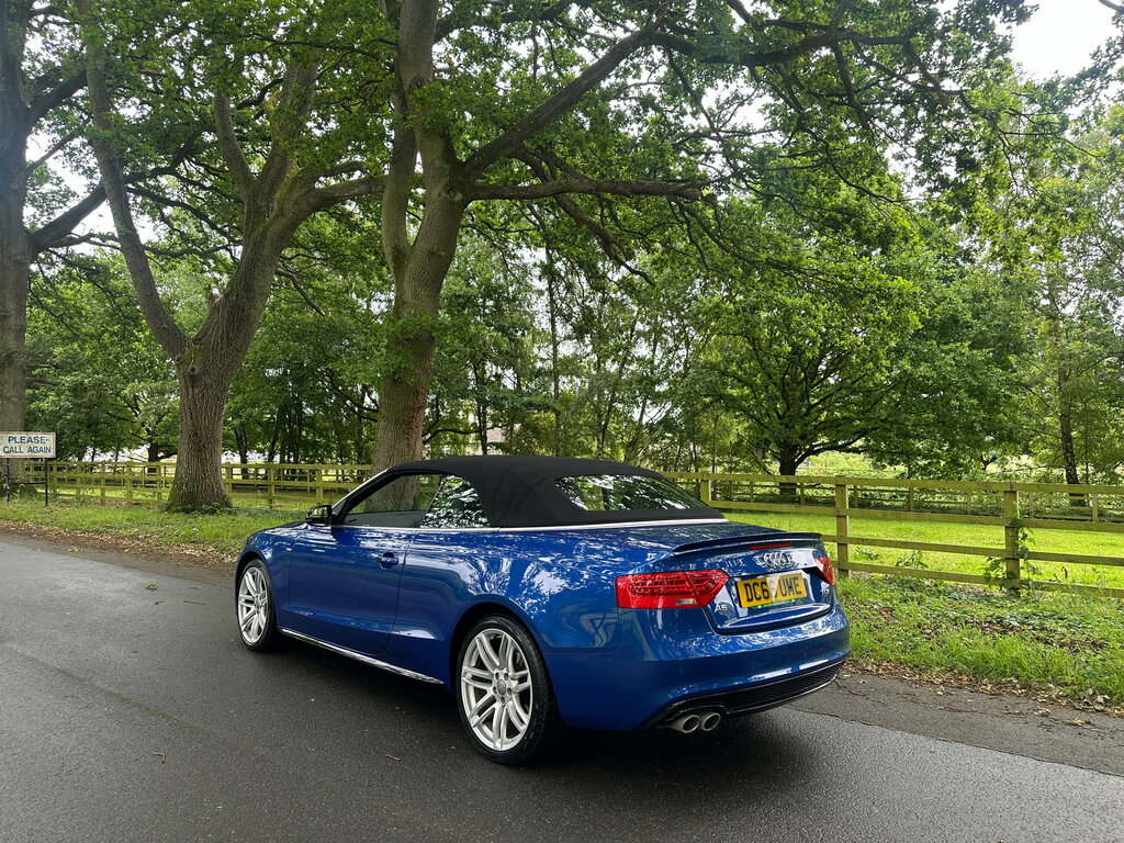 Audi A5 2.0 Tdi S Line Special Edition Plus Convertible Blue #6