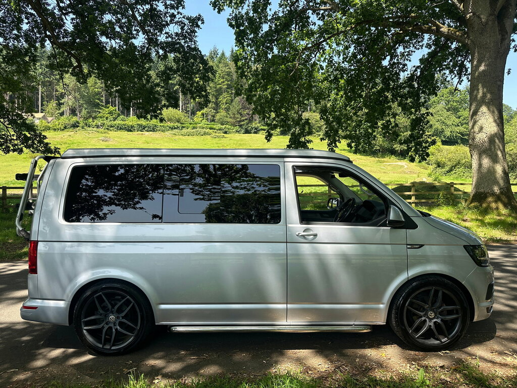 Volkswagen Transporter 2.0 Tdi T28 Bluemotion Tech Highline Panel Van Silver #2