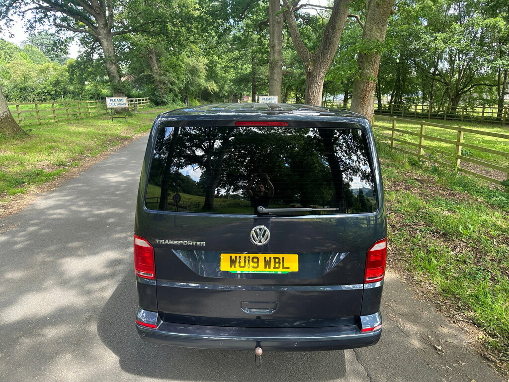 Volkswagen Transporter 2.0 Tdi T32 Bluemotion Tech Highline Kombi Double Blue #5