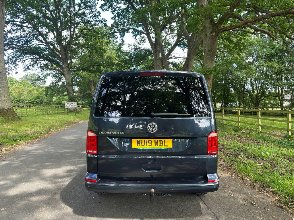 Volkswagen Transporter 2.0 Tdi T32 Bluemotion Tech Highline Kombi Double Blue #4