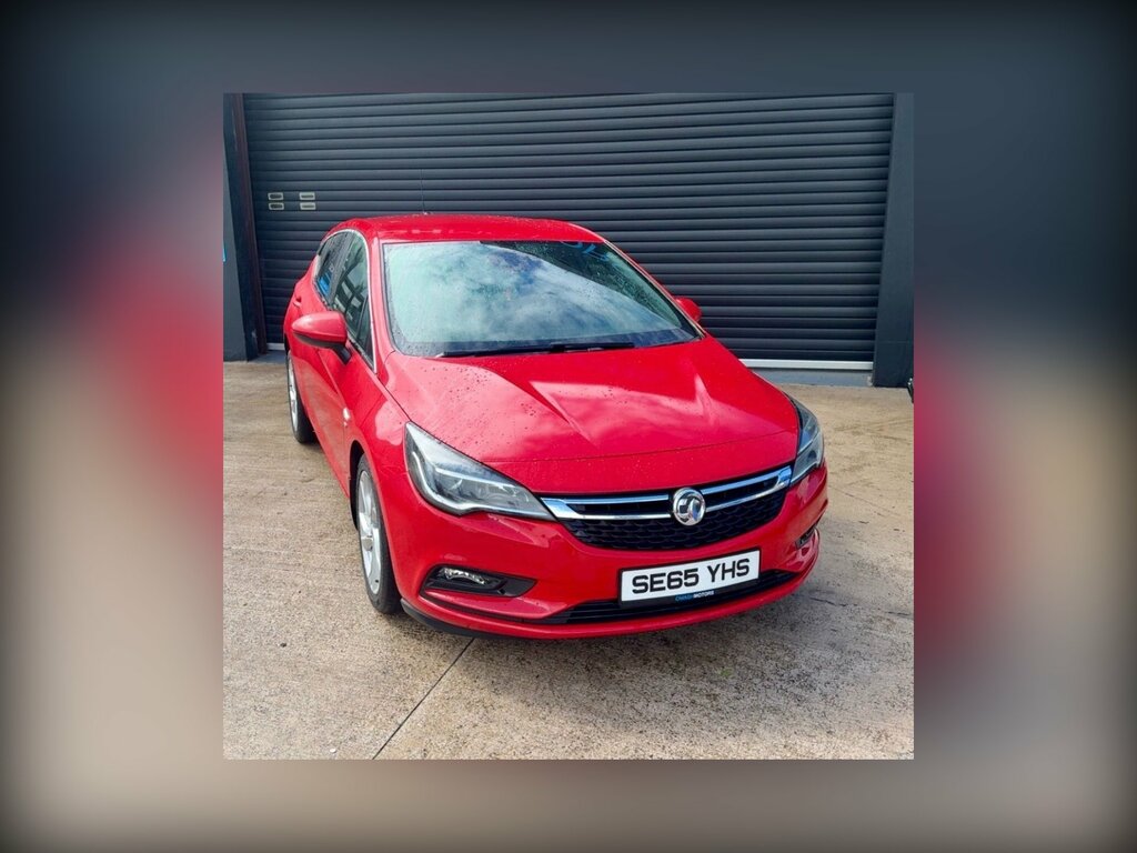 Vauxhall Astra 1.6 Cdti Ecotec Blueinjection Sri Hatchback Di SE65YHS Red