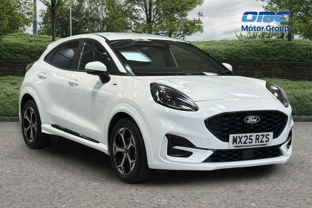 Ford Puma 1.0 Ecoboost Hybrid Mhev St-line White