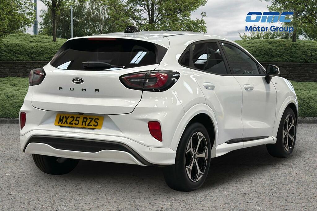 Ford Puma 1.0 Ecoboost Hybrid Mhev St-line MX25RZS White #4