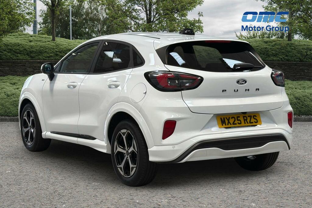 Ford Puma 1.0 Ecoboost Hybrid Mhev St-line MX25RZS White #3