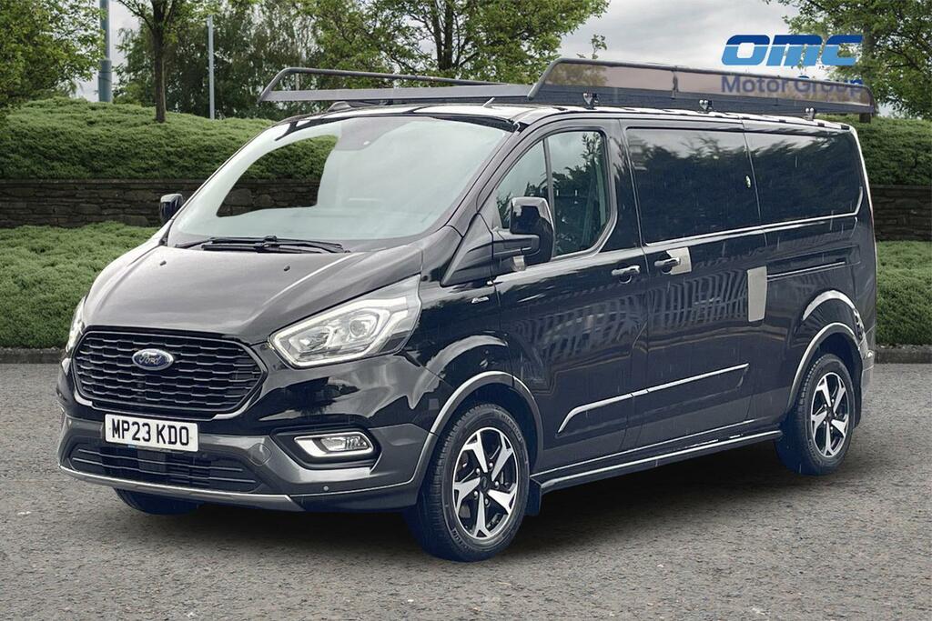 Ford Transit Custom 2.0 Ecoblue 170Ps Low Roof Active Van Black