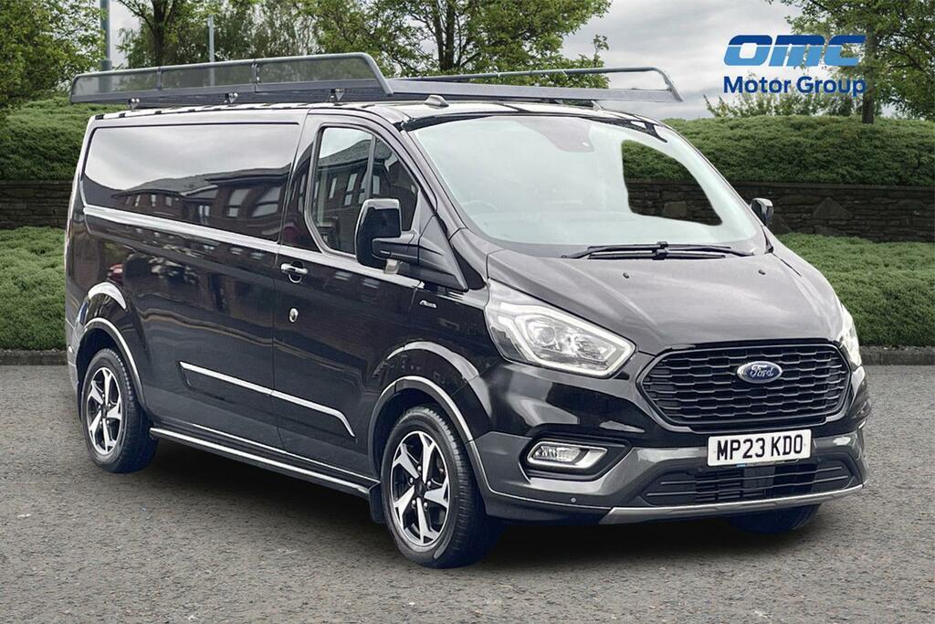 Ford Transit Custom 2.0 Ecoblue 170Ps Low Roof Active Van MP23KDO Black #2