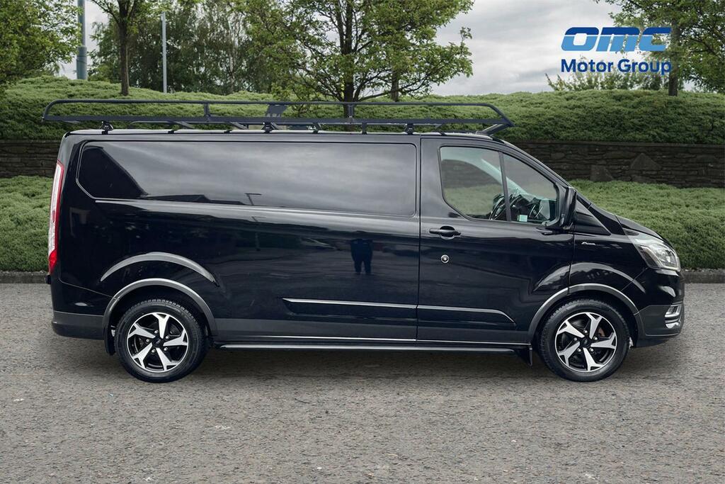 Ford Transit Custom 2.0 Ecoblue 170Ps Low Roof Active Van MP23KDO Black #6