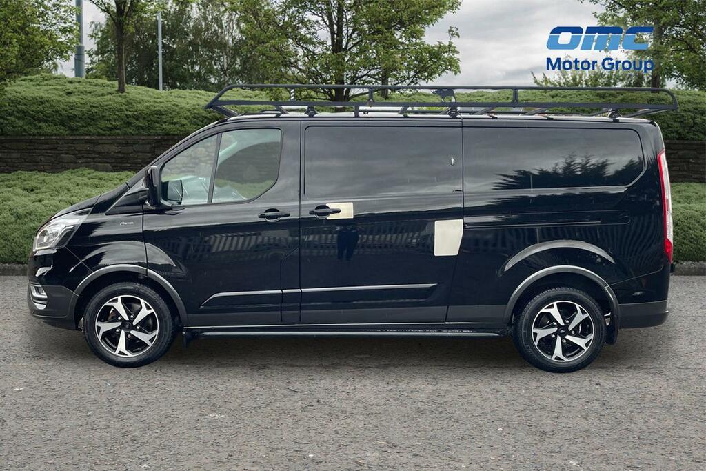 Ford Transit Custom 2.0 Ecoblue 170Ps Low Roof Active Van MP23KDO Black #5