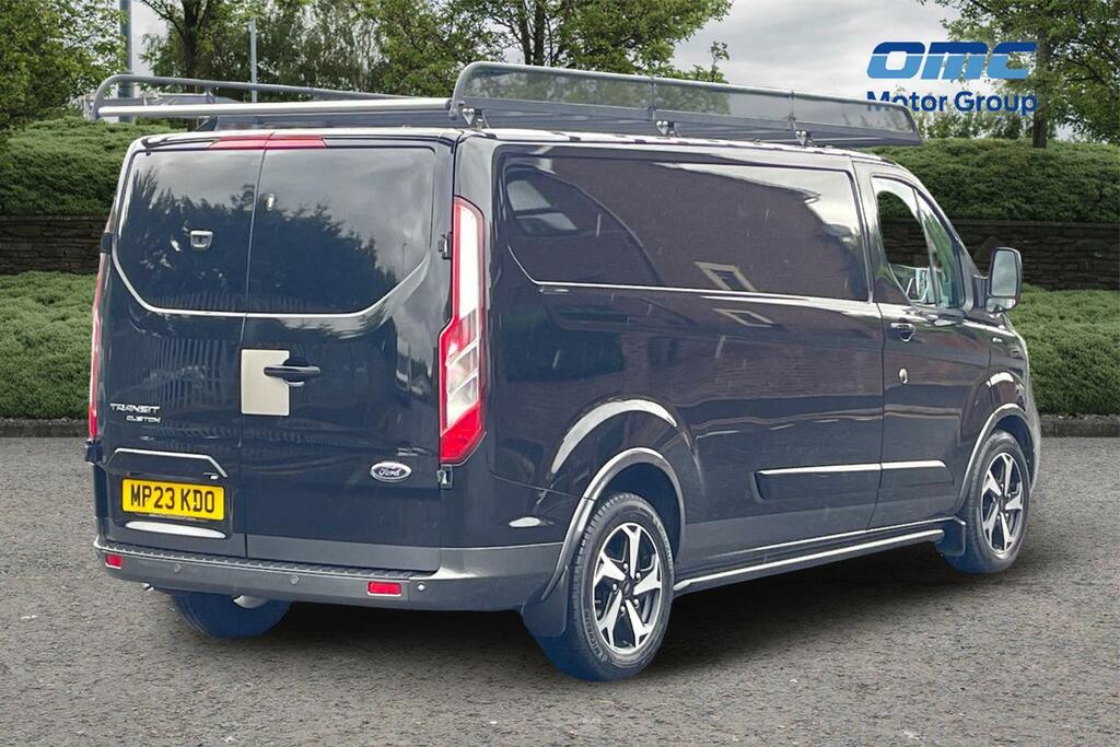 Ford Transit Custom 2.0 Ecoblue 170Ps Low Roof Active Van MP23KDO Black #4