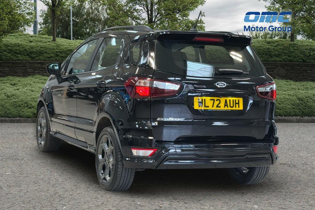 Ford Ecosport 1.0 Ecoboost 125 St-line WL72AUH Black #3