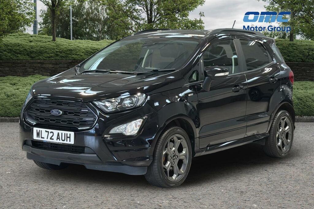 Ford Ecosport 1.0 Ecoboost 125 St-line WL72AUH Black #2