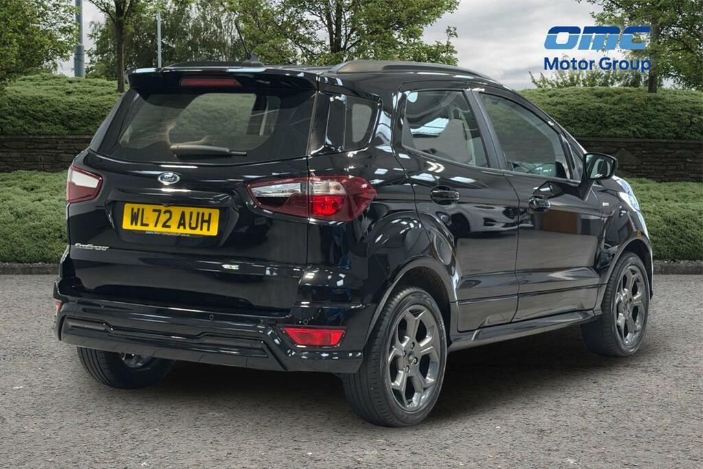 Ford Ecosport 1.0 Ecoboost 125 St-line WL72AUH Black #4
