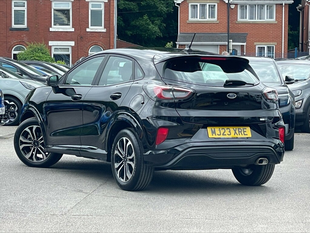 Ford Puma 1.0 Ecoboost Hybrid Mhev St-line Dct MJ23XRE Black #3