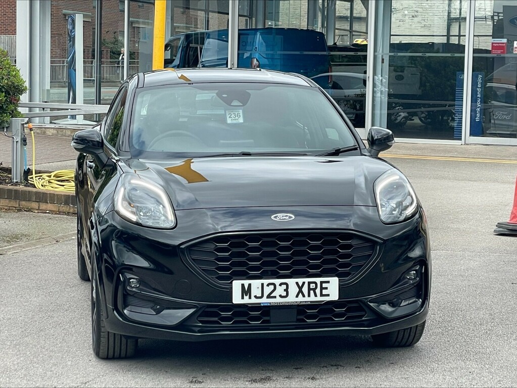 Ford Puma 1.0 Ecoboost Hybrid Mhev St-line Dct MJ23XRE Black #5