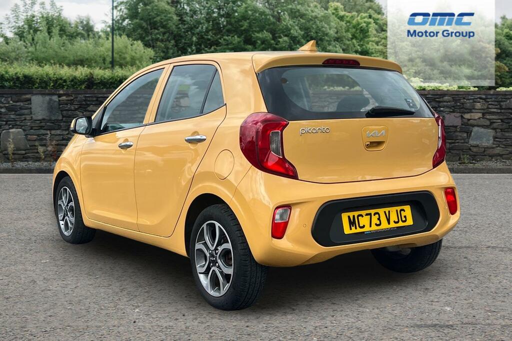 Kia Picanto 1.0 3 4 Seats Yellow #3