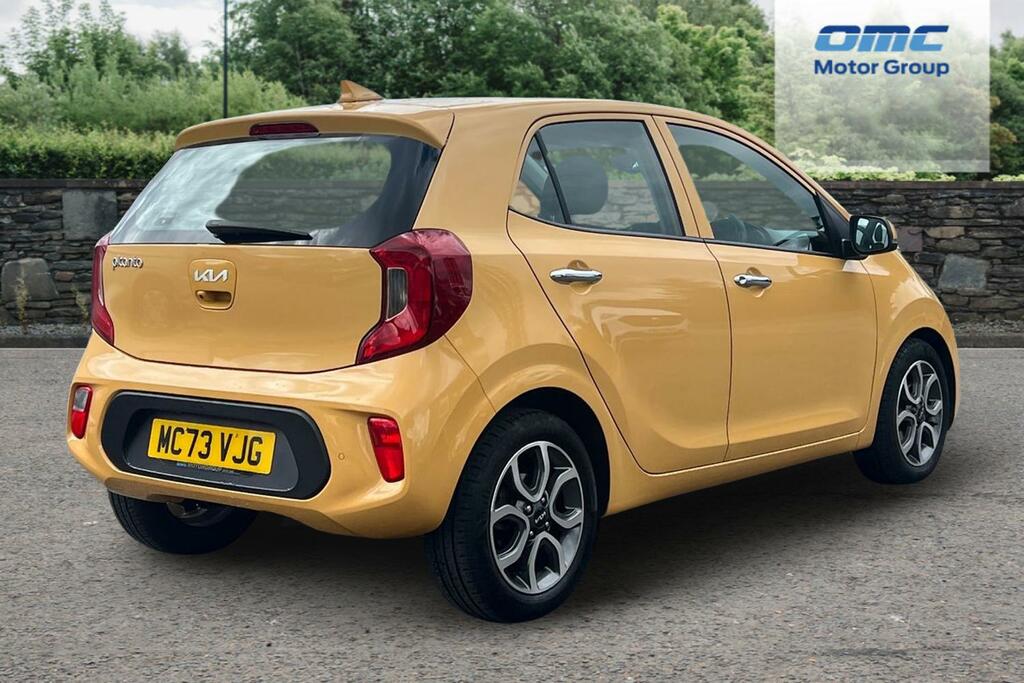Kia Picanto 1.0 3 4 Seats Yellow #4