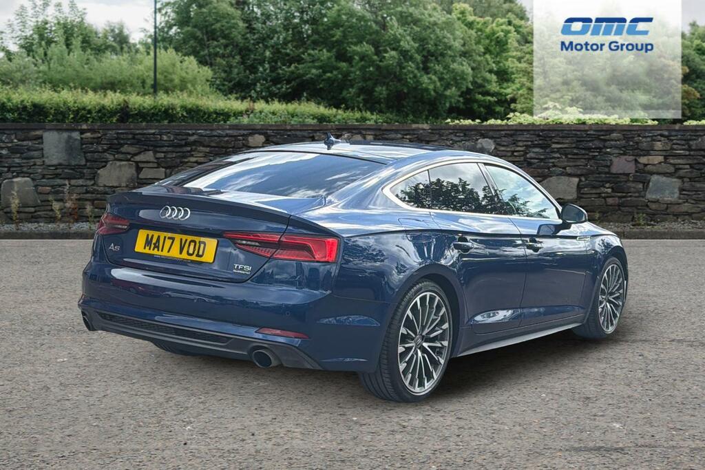 Audi A5 2.0 Tfsi Quattro S Line S Tronic Blue #4