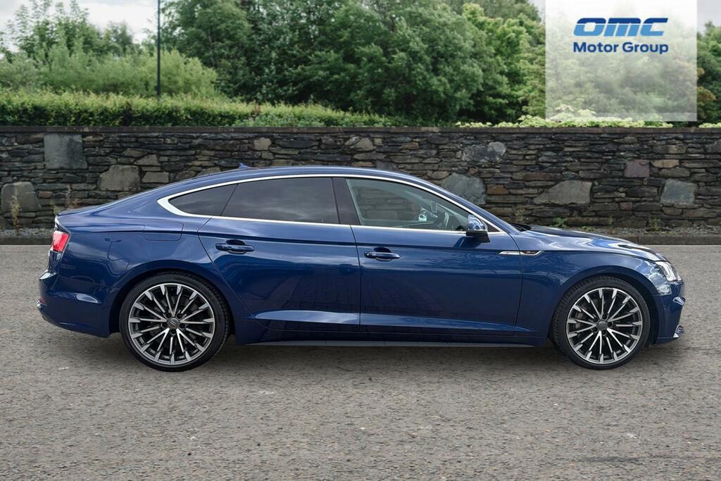 Audi A5 2.0 Tfsi Quattro S Line S Tronic Blue #6